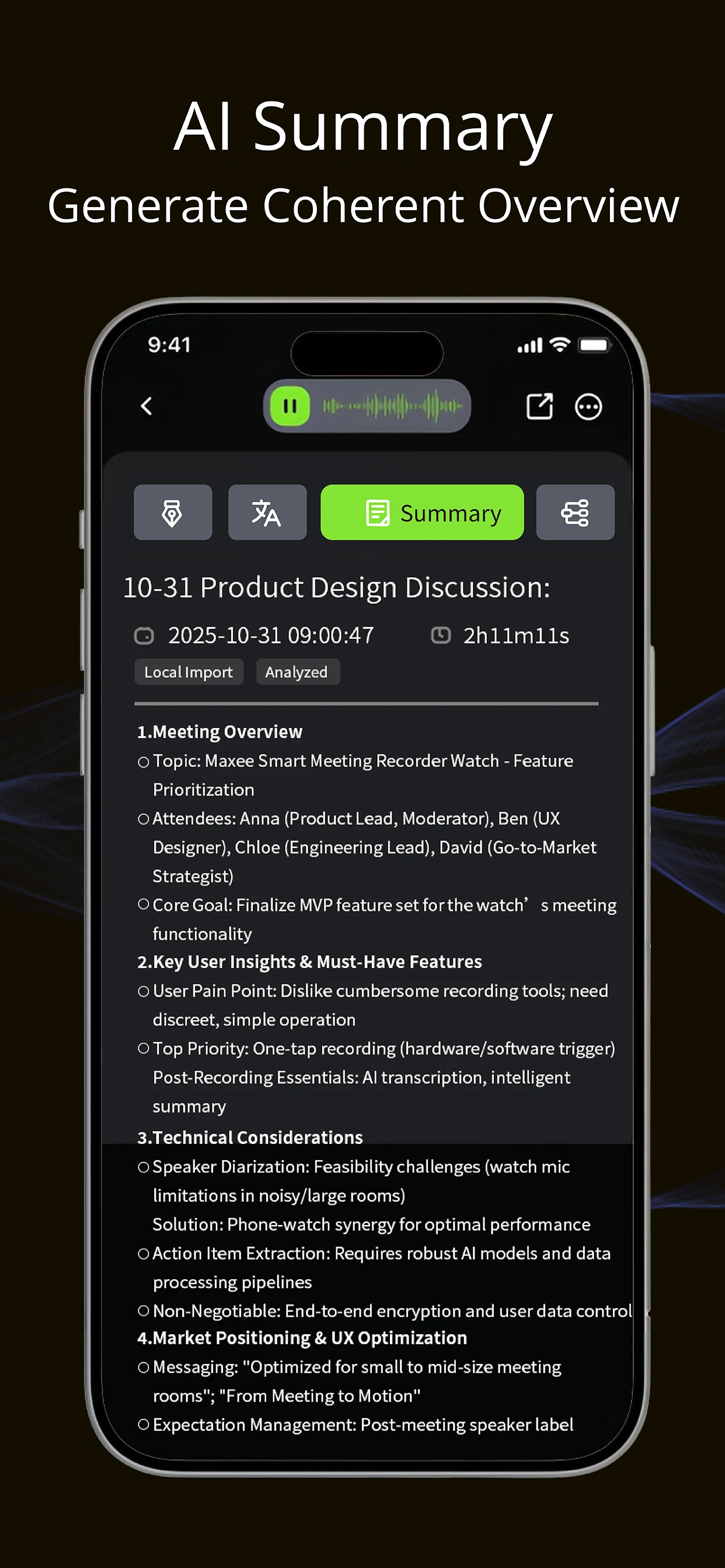 Maxee.AI screenshot